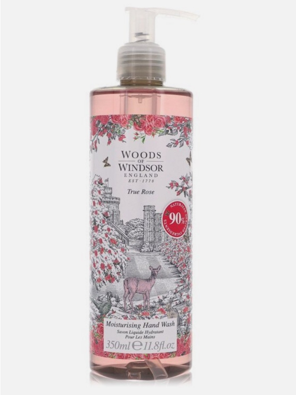 True Rose Moisturising Hand Wash - Pink